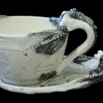 BioIndustrial Baroque Cup and Saucer Set